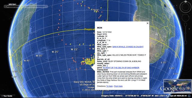 composite map with data