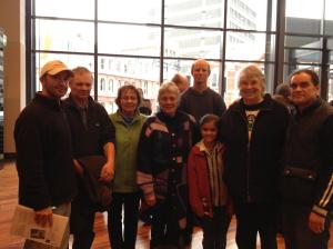 JRM with Maoris at Toitu