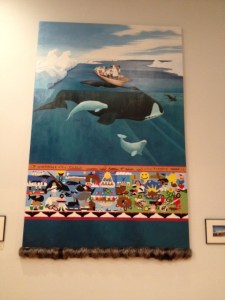 Barrow - Inupiat Heritage Center painting